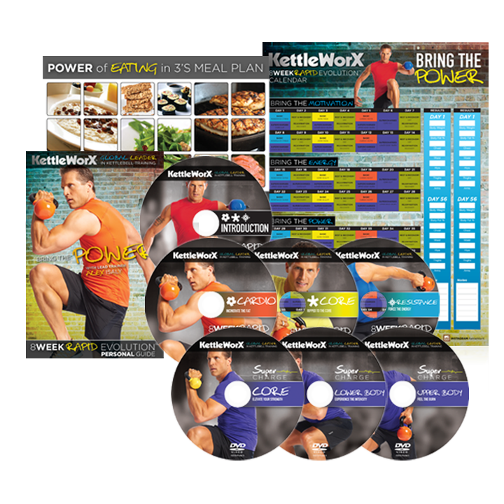 8 Week Rapid Evolution DVD Set (KWX8WDVD-AI) 8 Week Rapid Evolution DVD Set (KWX8WDVD-AI)